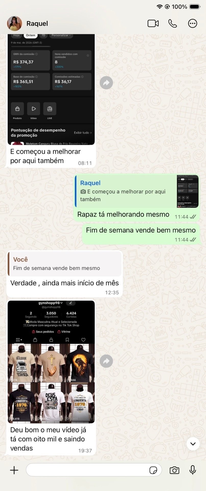Depoimento de aluno 1