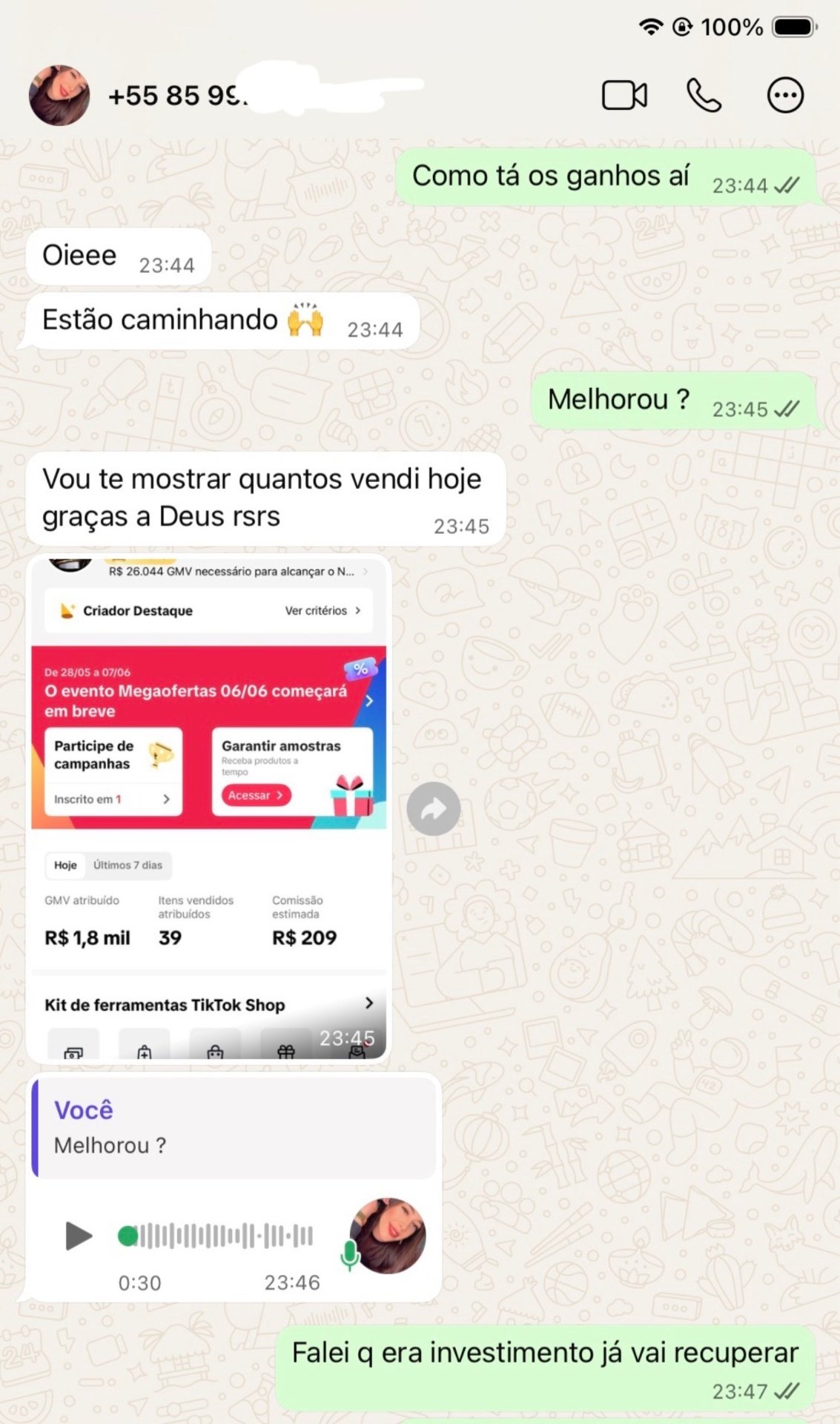 Depoimento de aluno 3
